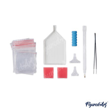 Afbeelding in Gallery-weergave laden, Diamond Painting - Beer en vallende bladeren reeds ingelijst