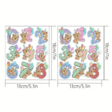Afbeelding in Gallery-weergave laden, Diamond Painting 5D 17 Stickers Nummers