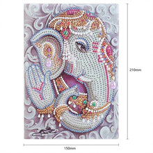 Afbeelding in Gallery-weergave laden, Diamond Painting 5D Olifant God Ganesha Schilderen op Nummer