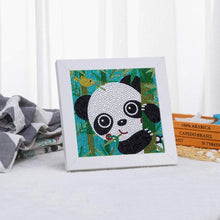 Afbeelding in Gallery-weergave laden, Diamond Painting met Panda voor Kinderen met Fotolijst