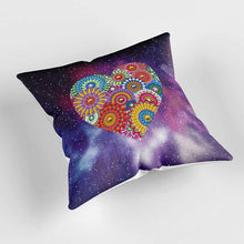 Afbeelding in Gallery-weergave laden, Diamond Painting Kussenhoes 5D 30x30 cm Mandala Hart