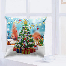 Afbeelding in Gallery-weergave laden, Diamond Painting Kussenhoes 5D 30x30 cm Kerstboom