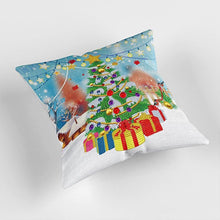 Afbeelding in Gallery-weergave laden, Diamond Painting Kussenhoes 5D 30x30 cm Kerstboom