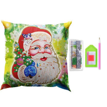 Afbeelding in Gallery-weergave laden, Diamond Painting Kussenhoes 5D 30x30 cm Kerstman