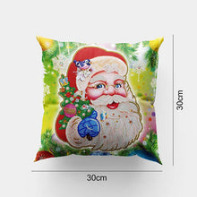 Afbeelding in Gallery-weergave laden, Diamond Painting Kussenhoes 5D 30x30 cm Kerstman