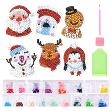 Afbeelding in Gallery-weergave laden, Diamond Painting Sticker Set 3 Kerstmis voor Kinderen