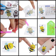 Afbeelding in Gallery-weergave laden, Diamond Painting Sticker Set met Panda's