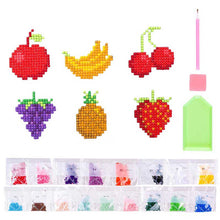 Afbeelding in Gallery-weergave laden, Diamond Painting Sticker Set met Fruit voor Kinderen