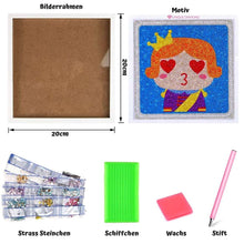Afbeelding in Gallery-weergave laden, Diamond Painting Prins met Fotolijst voor Kinderen