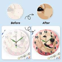 Afbeelding in Gallery-weergave laden, Schilderen op Nummer Klok - Schattige Hond