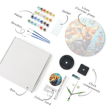 Afbeelding in Gallery-weergave laden, Schilderen op Nummer Klok - Nieuwsgierige Kat