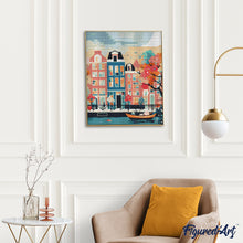 Afbeelding in Gallery-weergave laden, Diamond Painting - Amsterdam in Bloei
