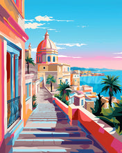Afbeelding in Gallery-weergave laden, Diamond Painting - Valletta Malta