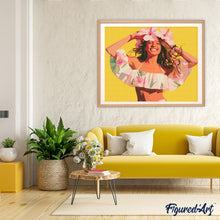 Afbeelding in Gallery-weergave laden, Diamond Painting - Vrolijk meisje