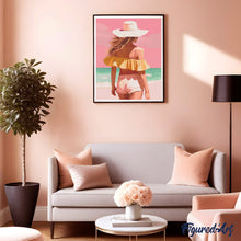 Afbeelding in Gallery-weergave laden, Diamond Painting - Schoonheid aan zee reeds ingelijst
