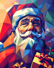 Afbeelding in Gallery-weergave laden, Diamond Painting - Polygone Kerstman