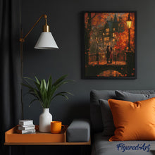 Afbeelding in Gallery-weergave laden, Diamond Painting - Liefdesavond in de herfst