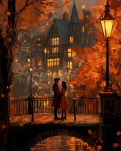 Afbeelding in Gallery-weergave laden, Diamond Painting - Liefdesavond in de herfst