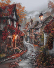 Afbeelding in Gallery-weergave laden, Diamond Painting - Rustig herfstdorp