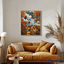 Afbeelding in Gallery-weergave laden, Diamond Painting - Herfstballon avontuur