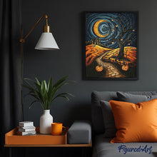 Afbeelding in Gallery-weergave laden, Diamond Painting - Spookachtig maanlichtpad