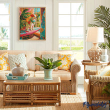 Afbeelding in Gallery-weergave laden, Diamond Painting - Surfminnende hond