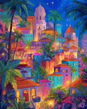 Afbeelding in Gallery-weergave laden, Diamond Painting - Tropische droomstad