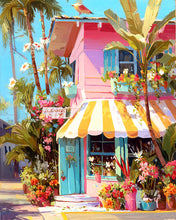 Afbeelding in Gallery-weergave laden, Diamond Painting - Tropische bloemist