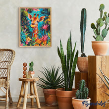 Afbeelding in Gallery-weergave laden, Diamond Painting - Tropische giraf