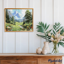 Afbeelding in Gallery-weergave laden, Diamond Painting - Gletsjerbeek