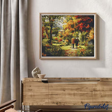 Afbeelding in Gallery-weergave laden, Diamond Painting - Eeuwige liefde in de herfst