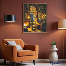 Afbeelding in Gallery-weergave laden, Diamond Painting - Gezellige herfstavond