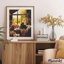 Afbeelding in Gallery-weergave laden, Diamond Painting - Herfstige ochtendknuffel