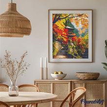 Afbeelding in Gallery-weergave laden, Diamond Painting - Japanse pagode in de herfst