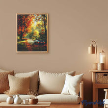 Afbeelding in Gallery-weergave laden, Diamond Painting - Gouden reis over de weg