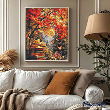 Afbeelding in Gallery-weergave laden, Diamond Painting - Lezen met vlinders
