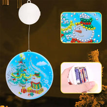 Afbeelding in Gallery-weergave laden, LED Lamp Diamond Painting Hangend Kerst
