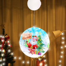 Afbeelding in Gallery-weergave laden, LED Lamp Diamond Painting Hangend Kerst
