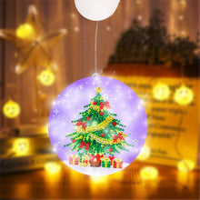 Afbeelding in Gallery-weergave laden, LED Lamp Diamond Painting Hangend Kerst