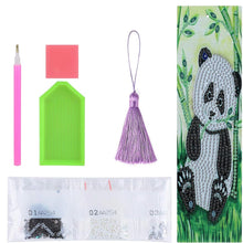 Afbeelding in Gallery-weergave laden, Diamond Painting Boekenlegger Panda