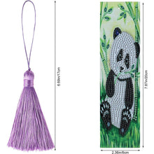 Afbeelding in Gallery-weergave laden, Diamond Painting Boekenlegger Panda