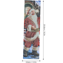 Afbeelding in Gallery-weergave laden, Diamond Painting Bladwijzers met Kerstman