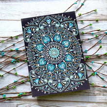 Afbeelding in Gallery-weergave laden, Cahier Diamond Painting Blauwe Diamanten