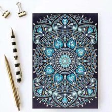 Afbeelding in Gallery-weergave laden, Diamond Painting Boek Blauwe Diamanten