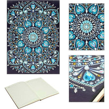 Afbeelding in Gallery-weergave laden, Diamond Painting Boek Blauwe Diamanten