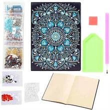 Afbeelding in Gallery-weergave laden, Diamond Painting Boek Blauwe Diamanten