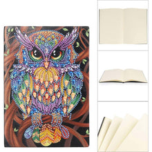 Afbeelding in Gallery-weergave laden, Diamond Painting boek Uil