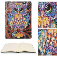 Afbeelding in Gallery-weergave laden, Diamond Painting boek Uil
