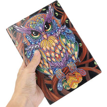 Afbeelding in Gallery-weergave laden, Diamond Painting boek Uil