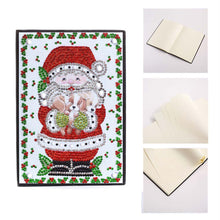 Afbeelding in Gallery-weergave laden, Diamond Painting Boek Kerstman met Puppies